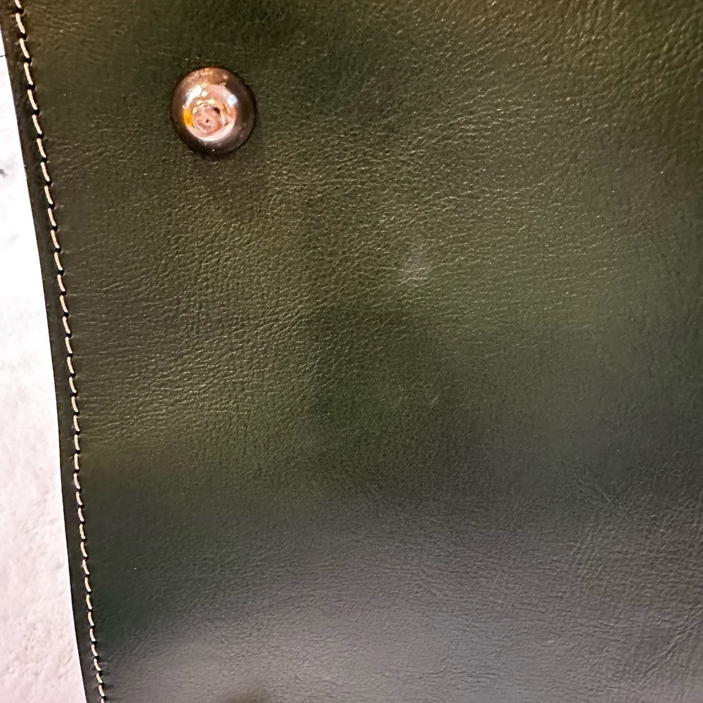 Valentino Dark Green Leather and suede Bag-brand new no tag - Picture 8 of 16